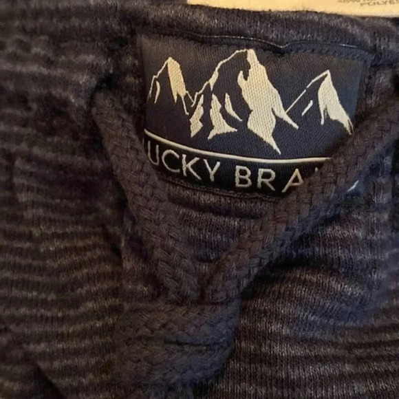 Lucky Brand French Terry Lounge Joggers - Picture 7 of 7